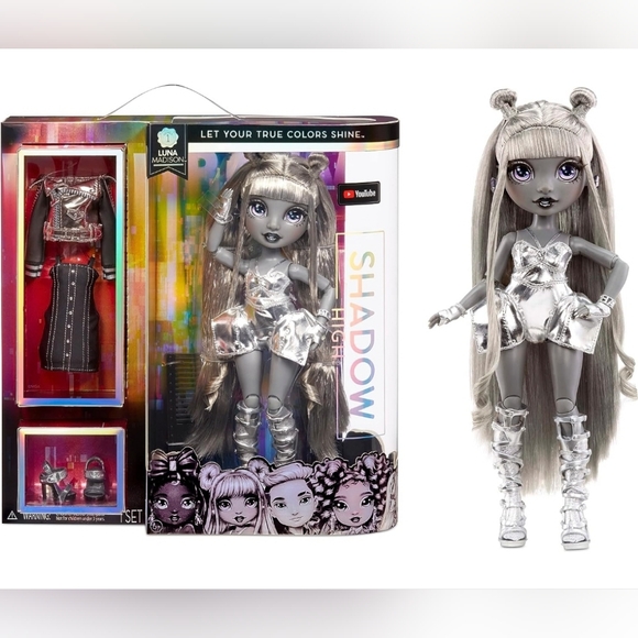 Rainbow High Shadow Luna Madison Doll - Picture 7 of 8